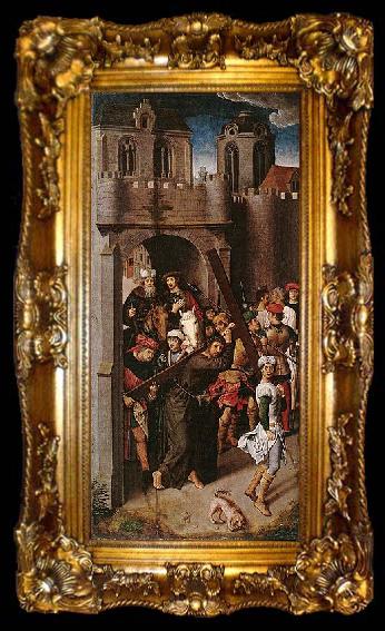 framed  Hans Memling Carrying the Cross, ta009-2